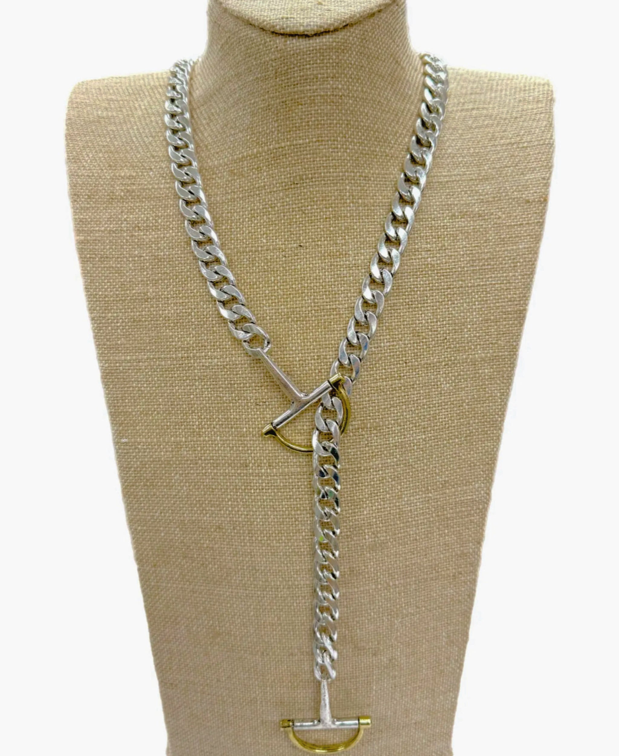 The Mixed Metal Equestrian Lariat