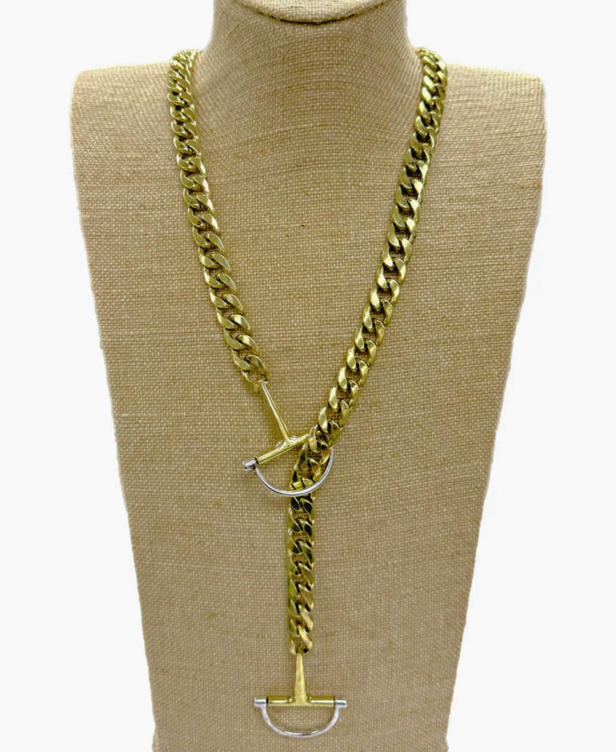 The Mixed Metal Equestrian Lariat